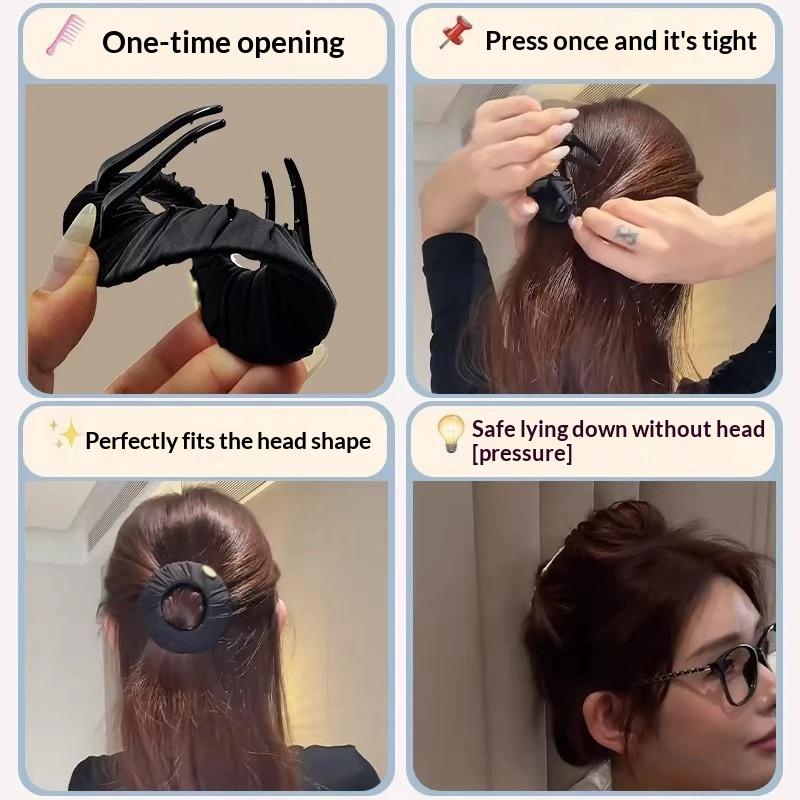 Women Accessories Sale - .Hot Sale-Comfortable Circular Flat Hair Claw