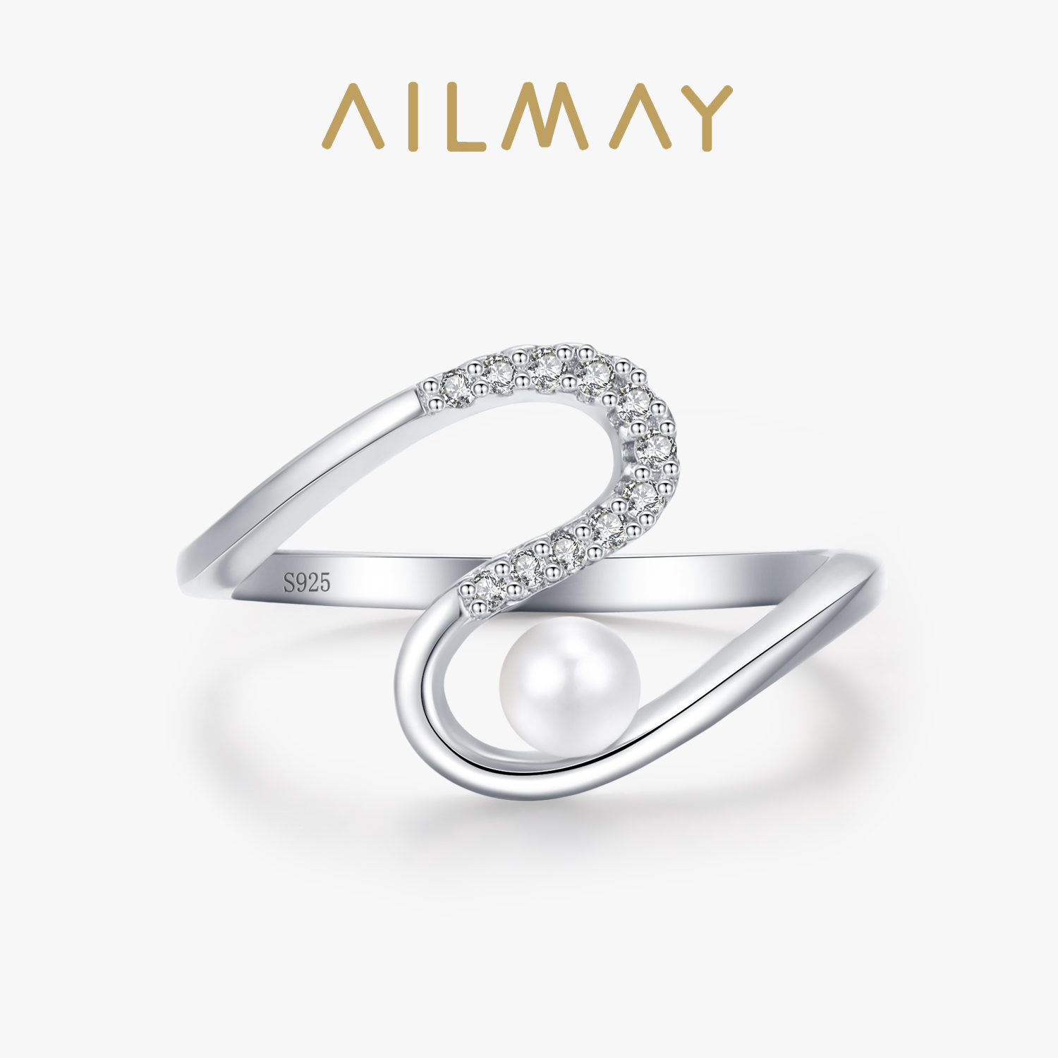 Women'S Accessories Jewelry Sale - Ailmay Real 925 Sterling Silver Fashionc
