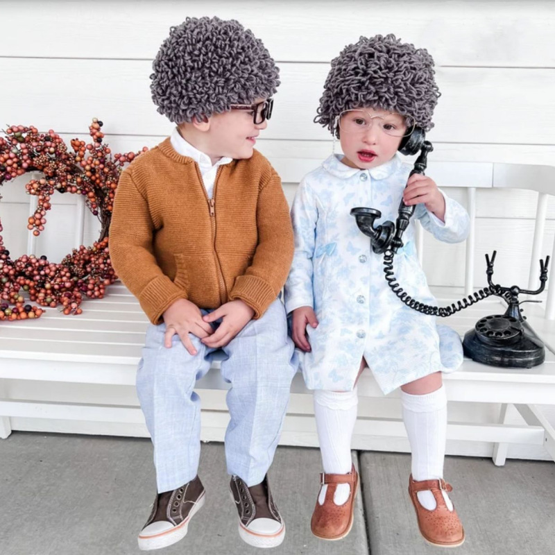 Cute Kids Boy Girl Old Lady Wo - Women'S Accessories List recension och pris