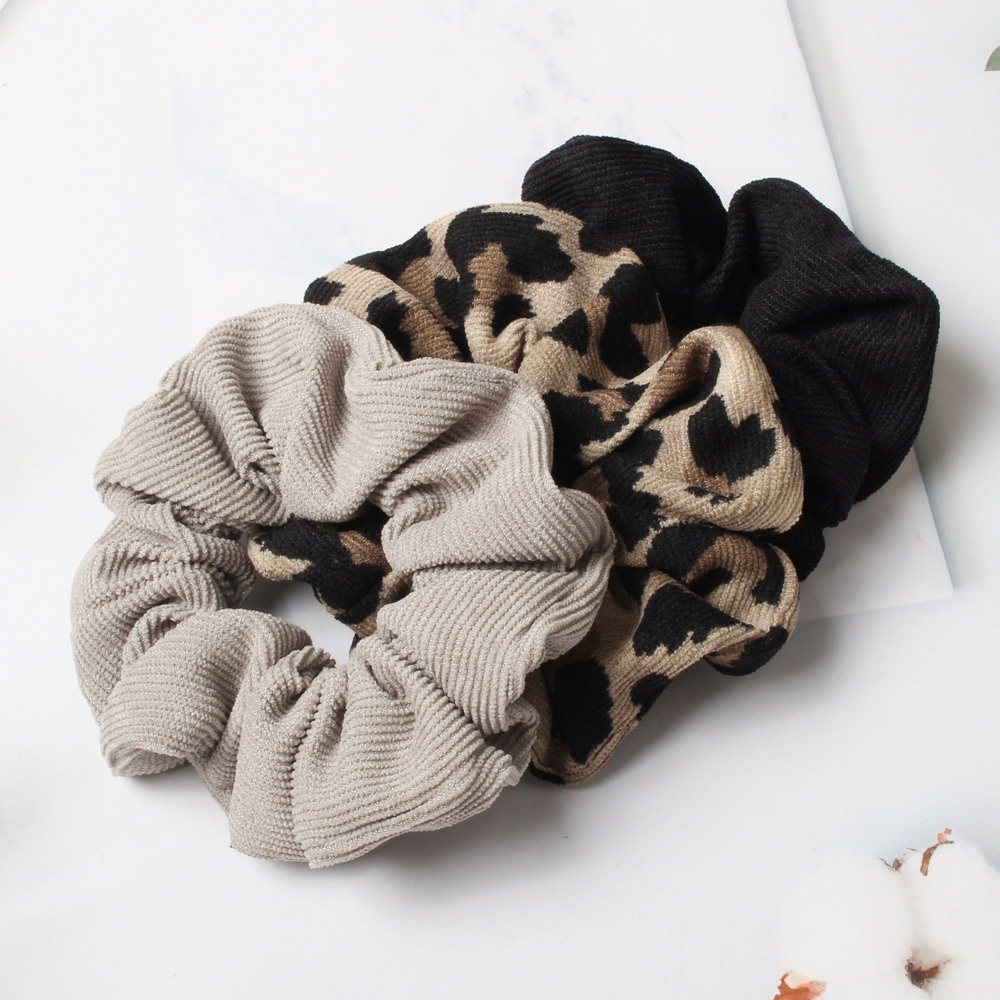 Leopard Print Scrunchie Cord A - Hair Tie Velvet recension och pris