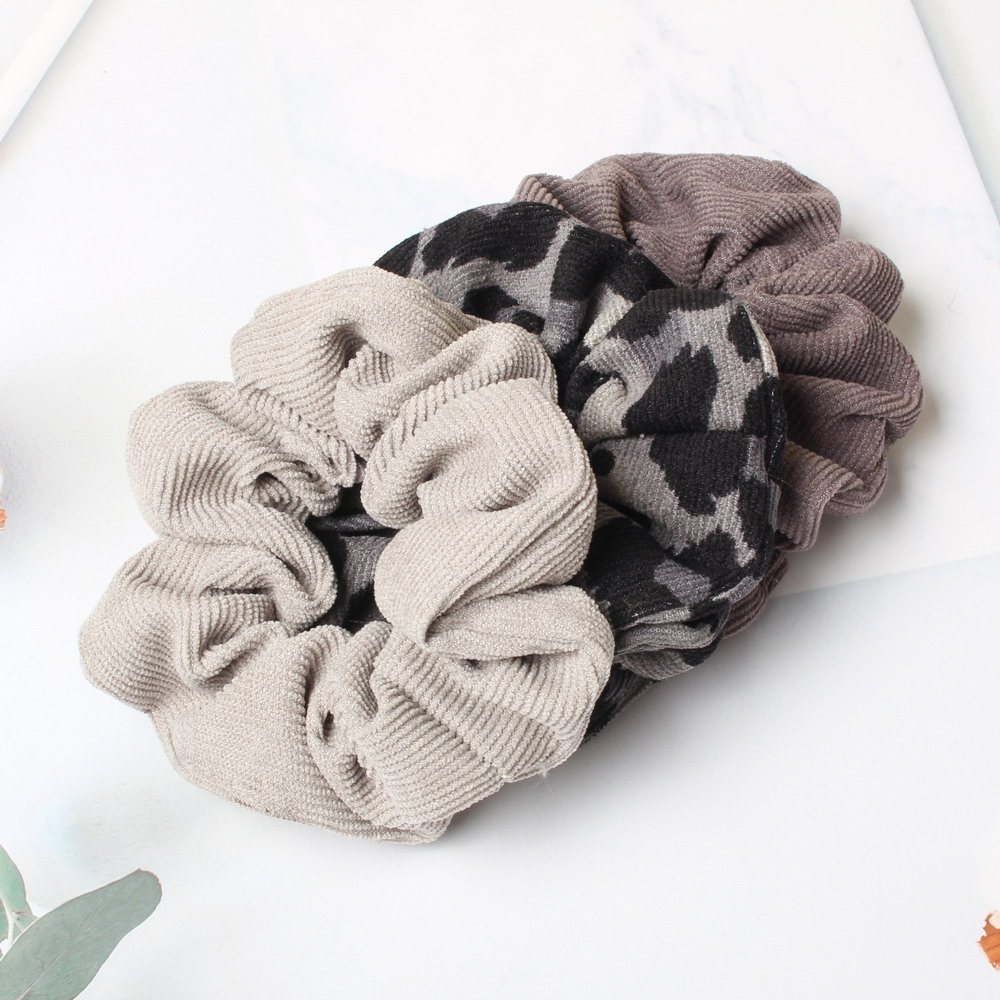 Leopard Print Scrunchie Cord A - Hair Tie Velvet recension och pris
