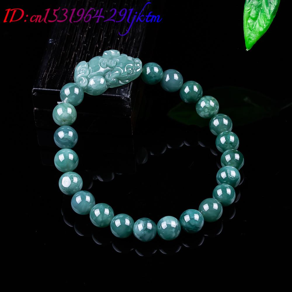 Natural Burmese Jadeite Pixiu  - Accessories Woman recension och pris