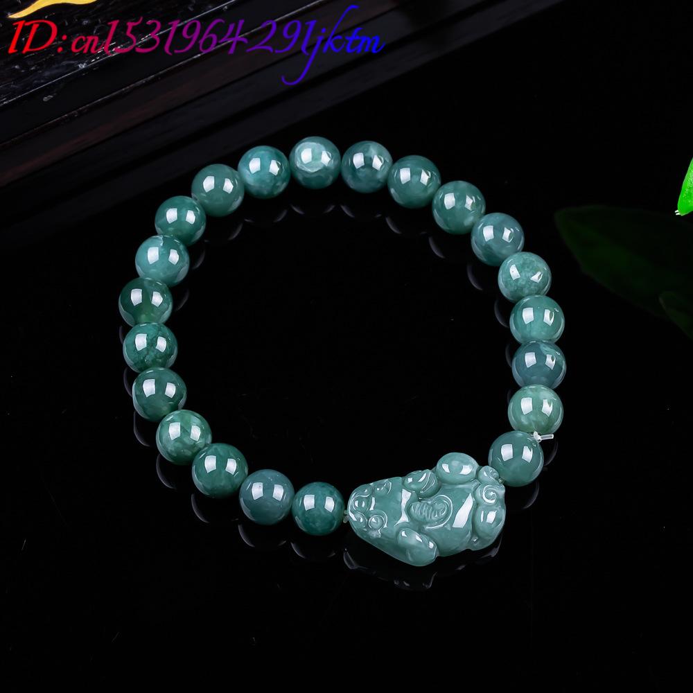 Natural Burmese Jadeite Pixiu  - Accessories Woman recension och pris