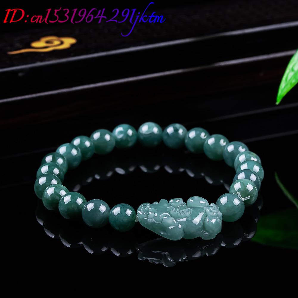 Natural Burmese Jadeite Pixiu  - Accessories Woman recension och pris