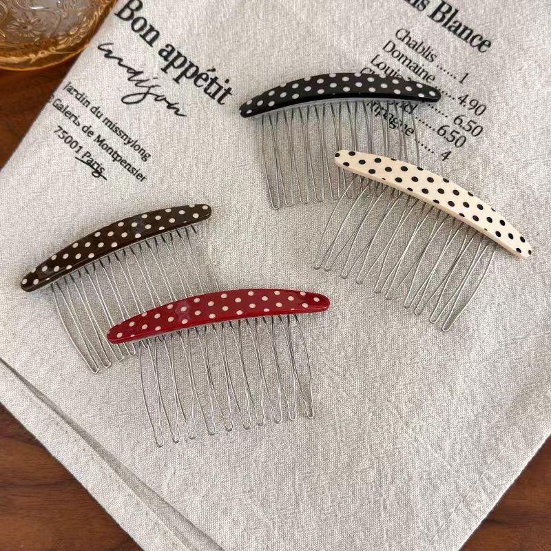 * New Sale Polka Dot Hair Comb - Women Accessories Sale recension och pris