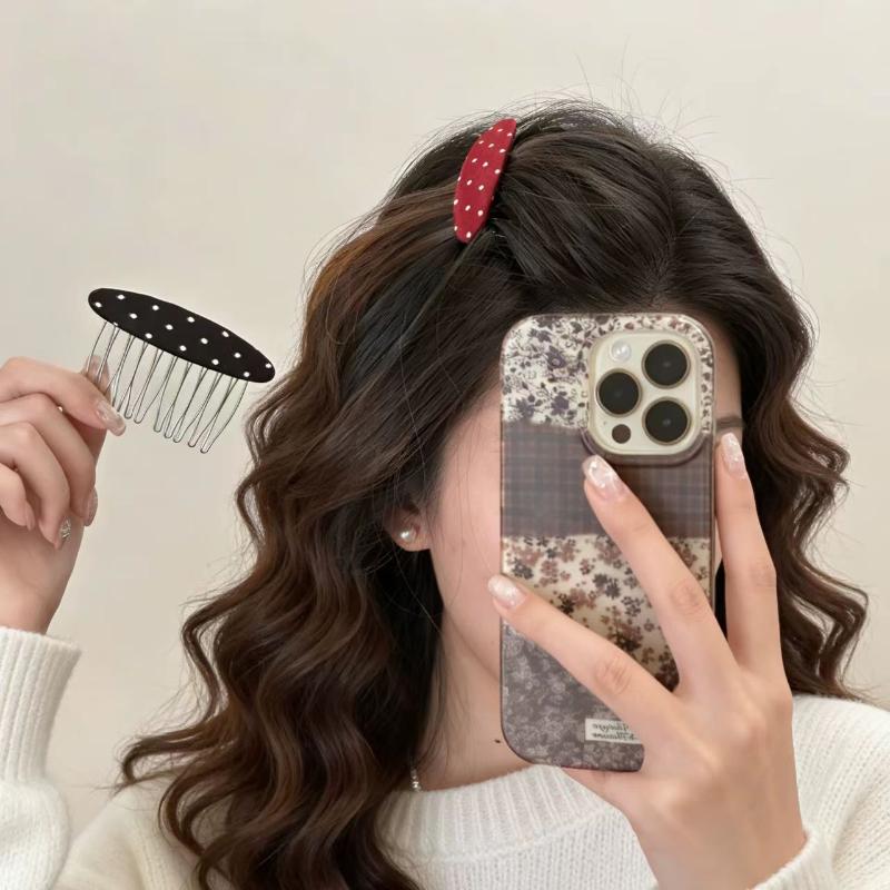 * New Sale Polka Dot Hair Comb - Women Accessories Sale recension och pris