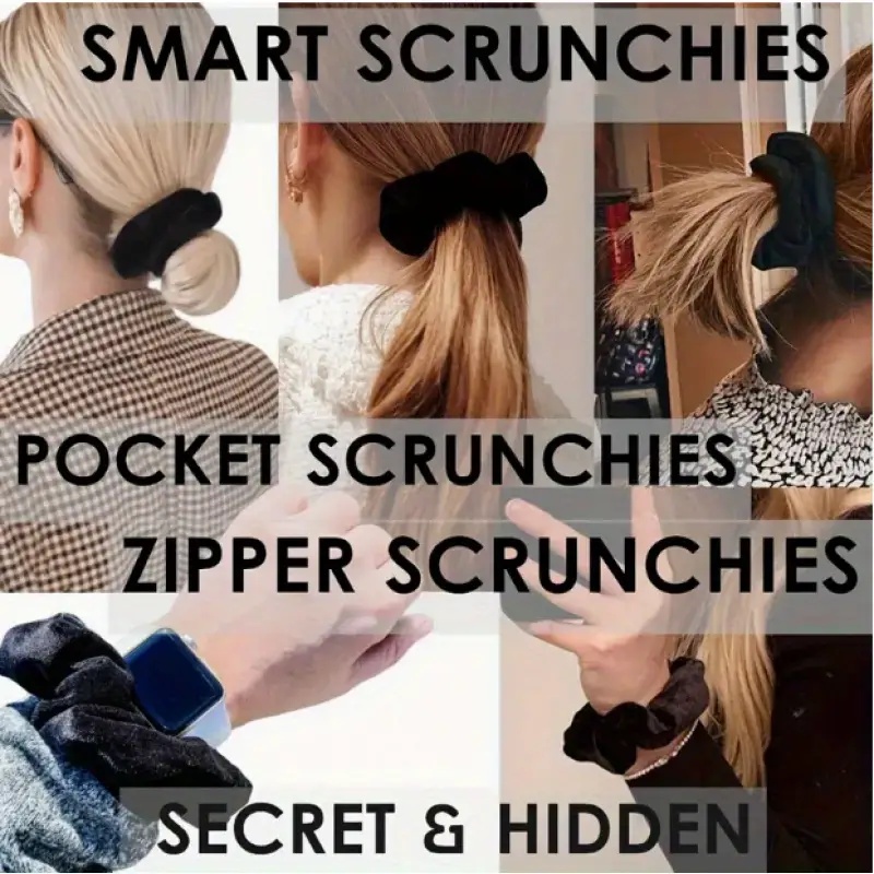 Velvet Hair Scrunchie Soft Ela - Hair Tie Velvet recension och pris