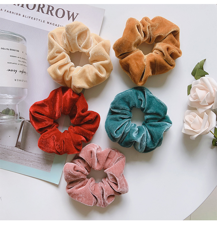 2021 Autumn  winter New Sweet  - Hair Tie Velvet recension och pris