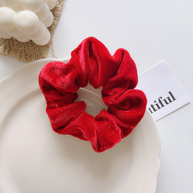2021 Autumn  winter New Sweet  - Hair Tie Velvet recension och pris