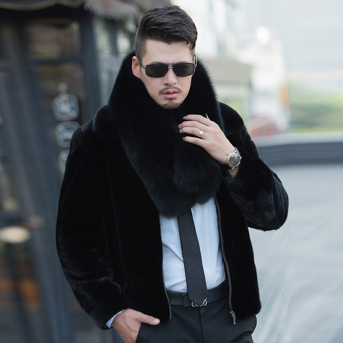 Genuine Fox Fur Scarf Winter A - Women Accessories Sale recension och pris