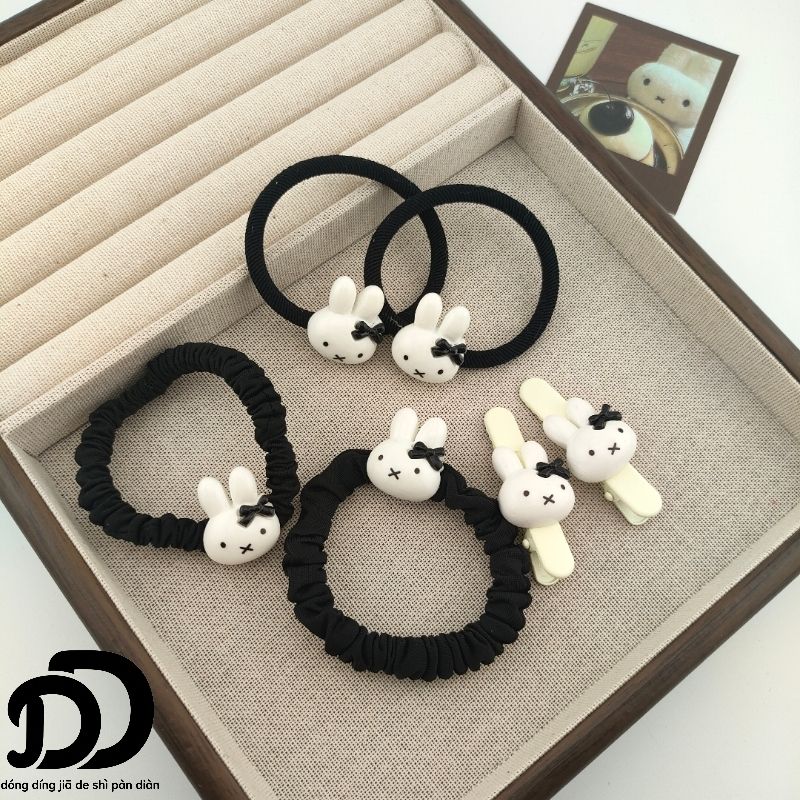 Cute Miffy Bunny Bow Hair Tie, - Women'S Accessories List recension och pris