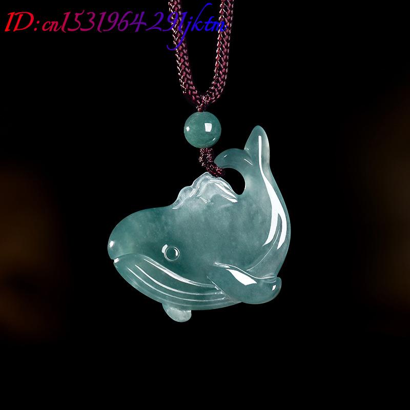 Natural Burmese Jadeite Whale  - Accessories Woman recension och pris