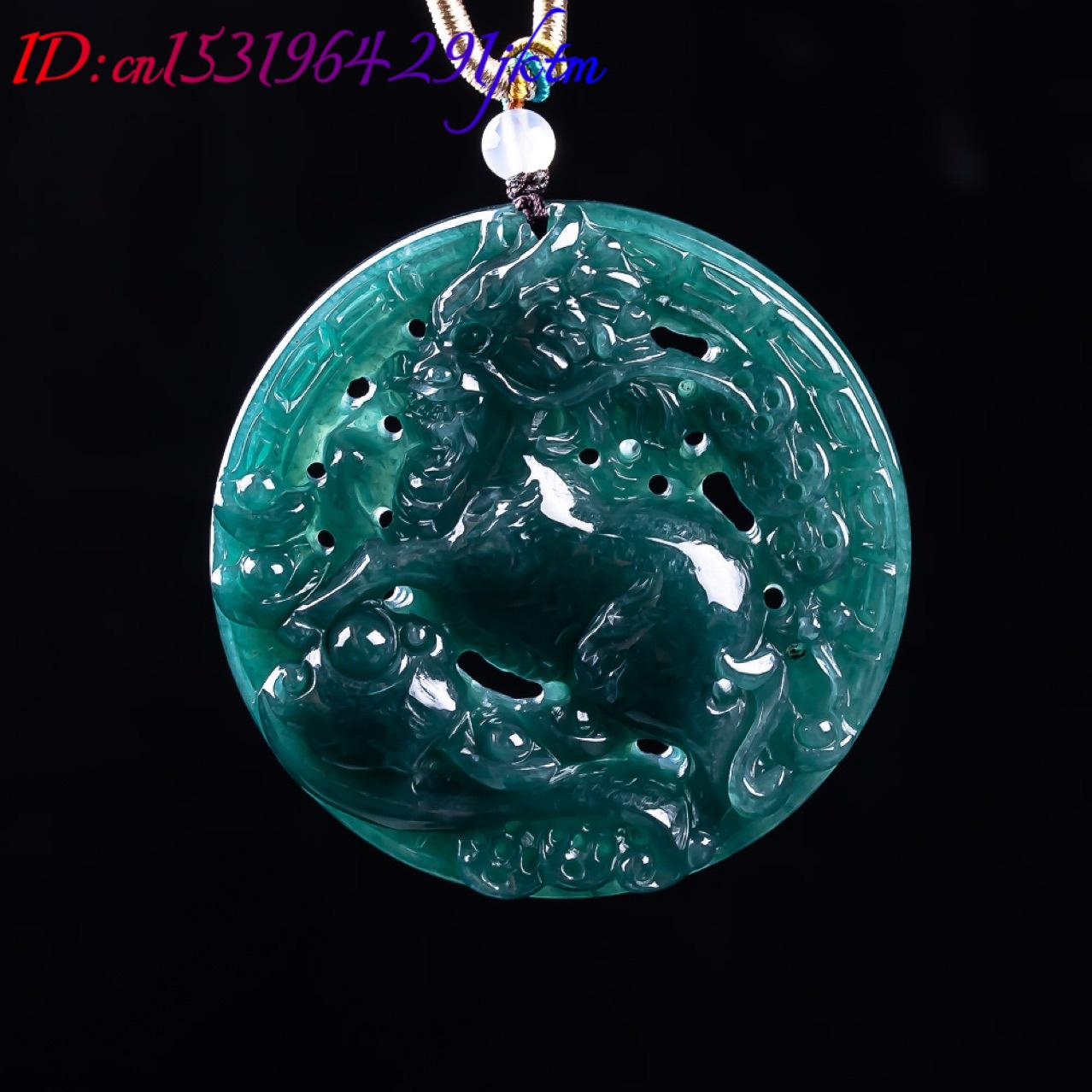 Burmese Jadeite Dragon Pendant - Accessories Woman recension och pris