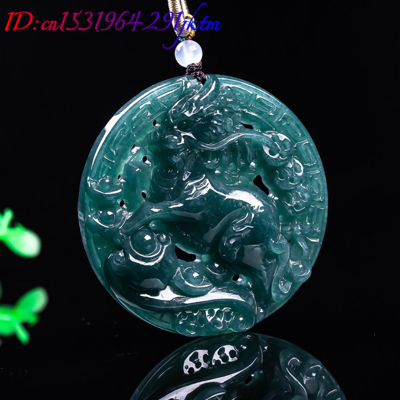 Burmese Jadeite Dragon Pendant - Accessories Woman recension och pris