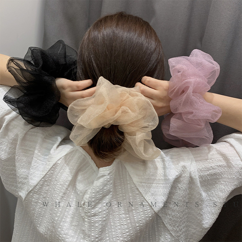 2022 Summer Organza Scrunchies - Hair Tie Velvet recension och pris
