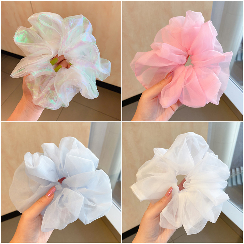 2022 Summer Organza Scrunchies - Hair Tie Velvet recension och pris