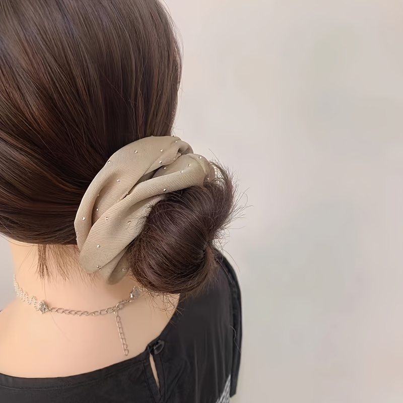 1/3PCS Satin Scrunchies With R - Hair Tie Velvet recension och pris