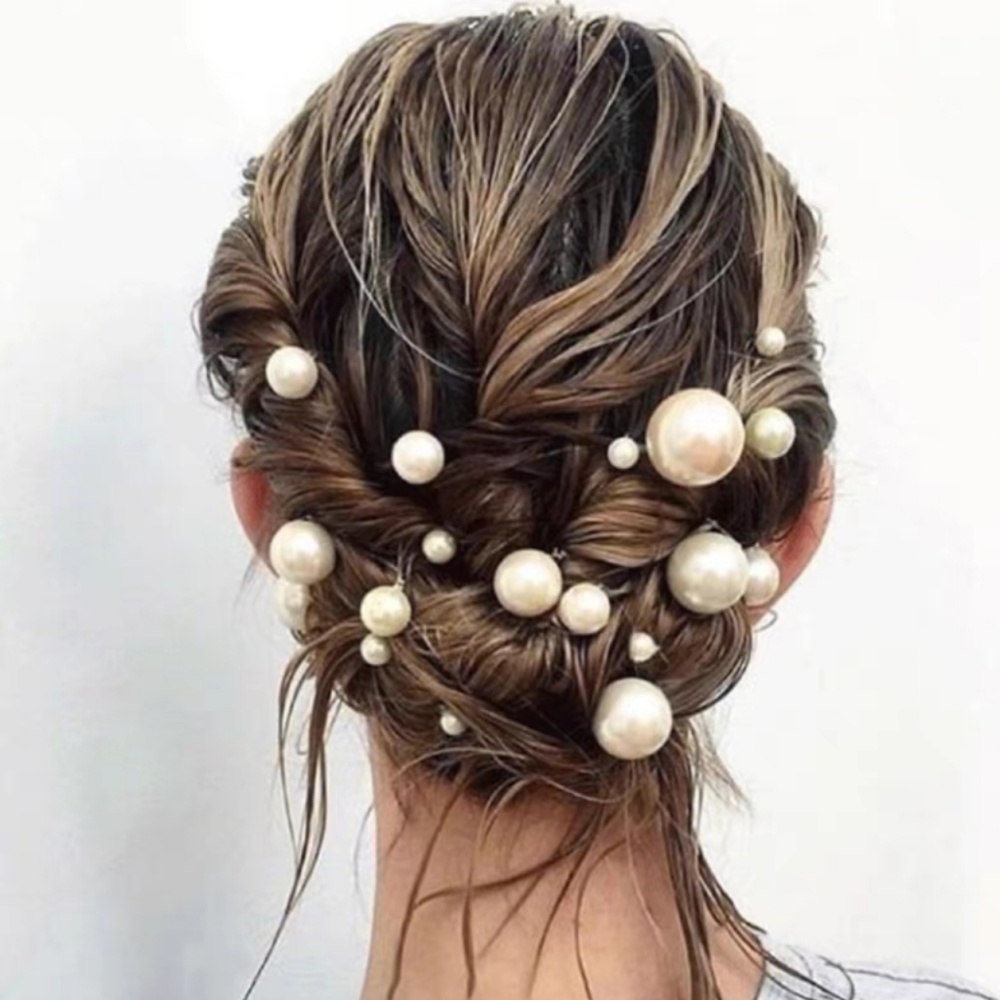 Pearl Crystal Hair Pins Comb S - Women'S Accessories List recension och pris