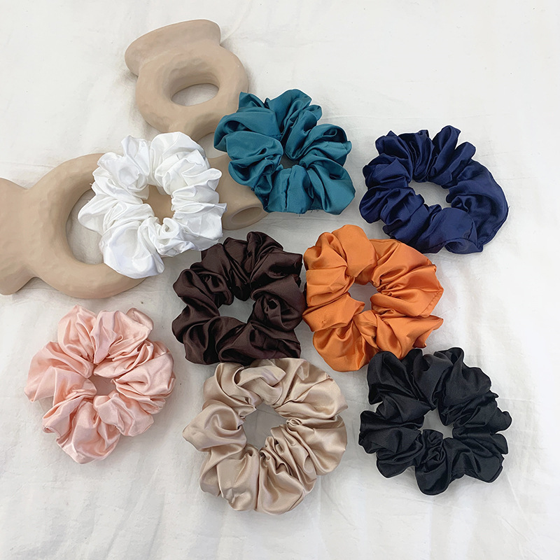 Fashion Silk Organza Solid Col - Hair Tie Velvet recension och pris