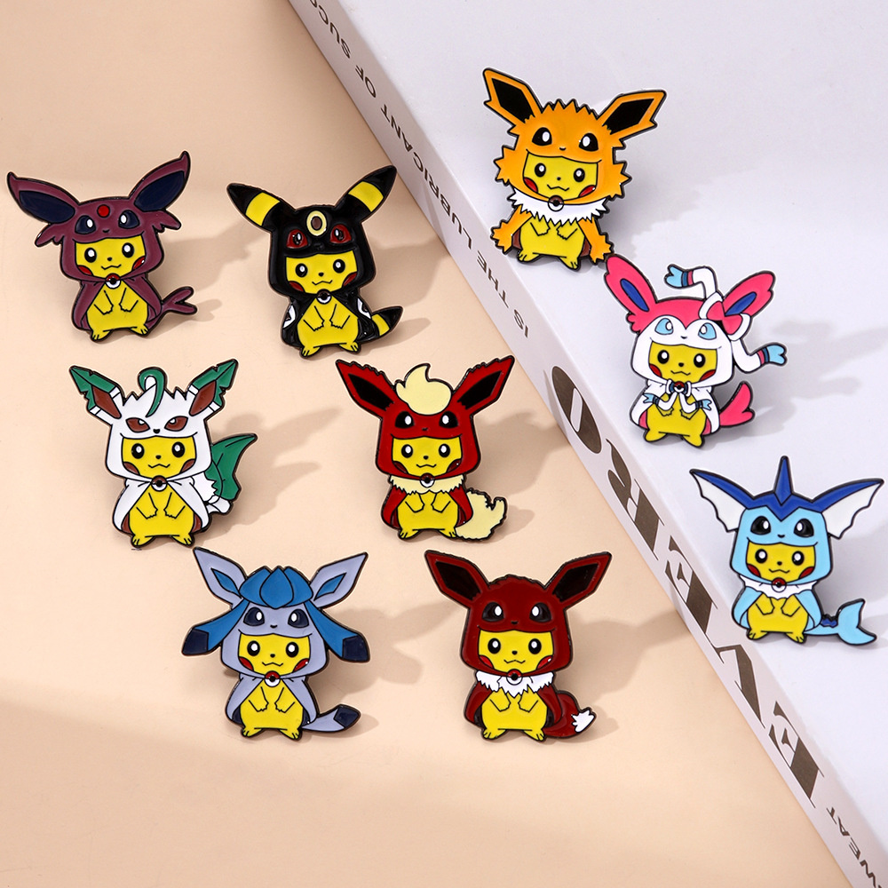 9Pcs Anime Pokemon Lapel Pins  - Women'S Accessories Jewelry Sale recension och pris