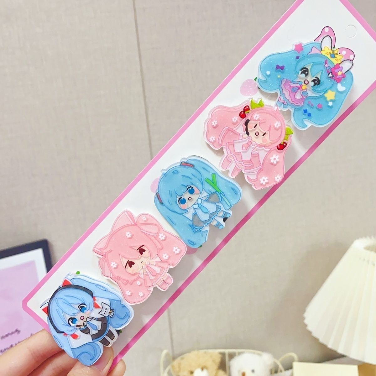 Hatsune Miku cartoon hair clip - Women'S Accessories List recension och pris