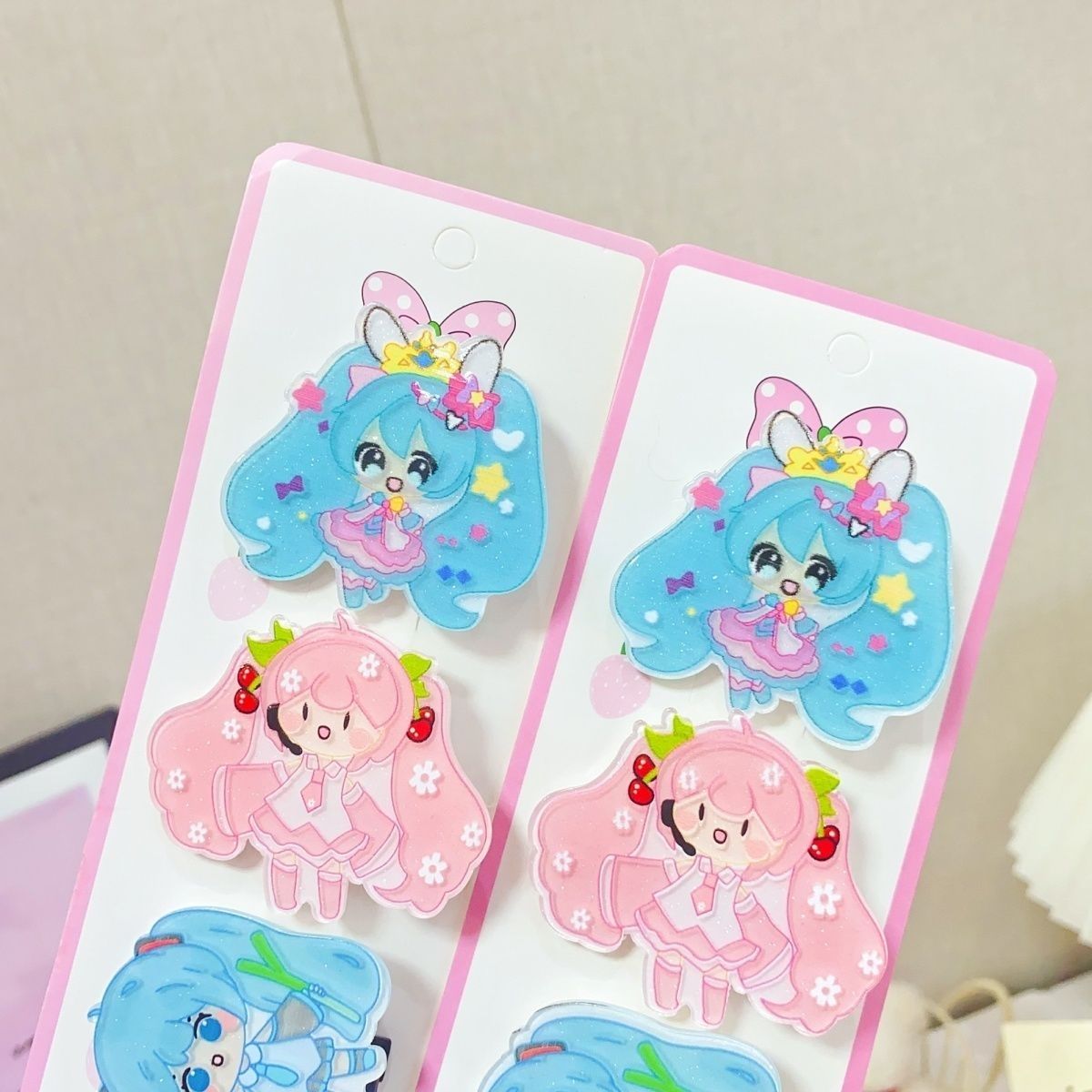 Hatsune Miku cartoon hair clip - Women'S Accessories List recension och pris