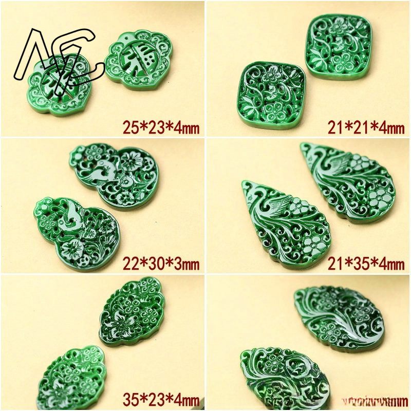 2pcs DIY Natural Dry Green Eme - Accessories Woman recension och pris