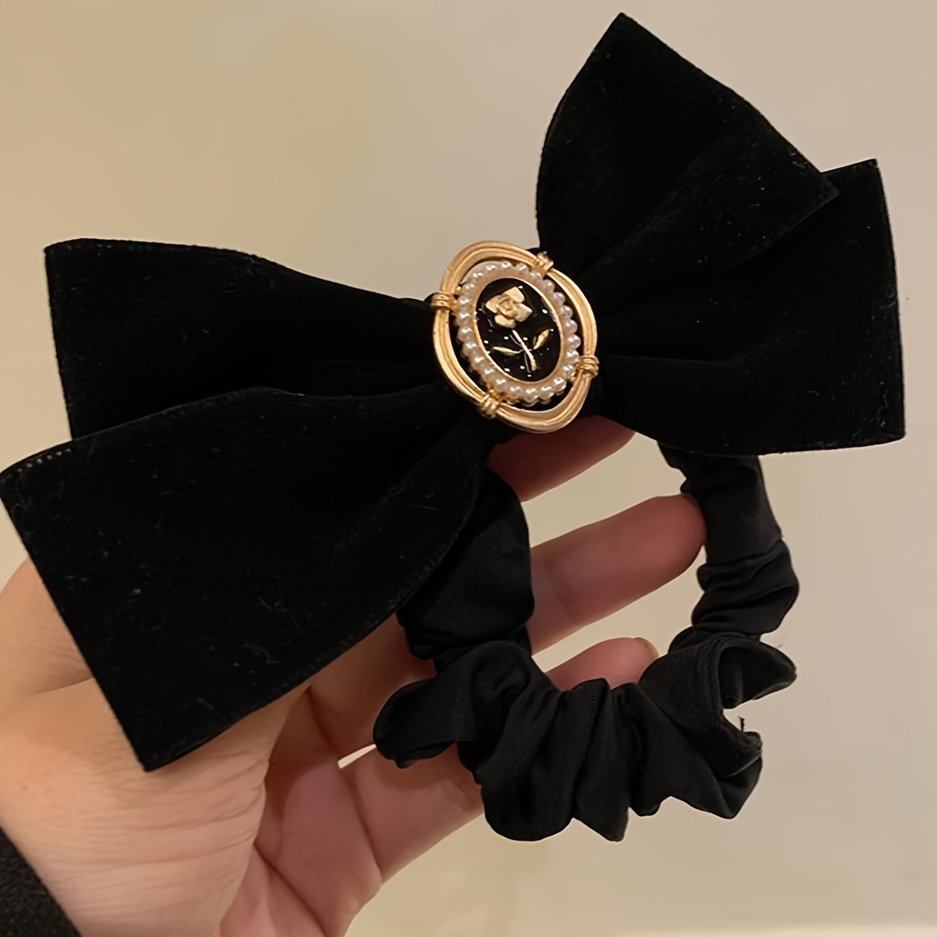Elegant Velvet Bow Hair Tie wi - Hair Tie Velvet recension och pris