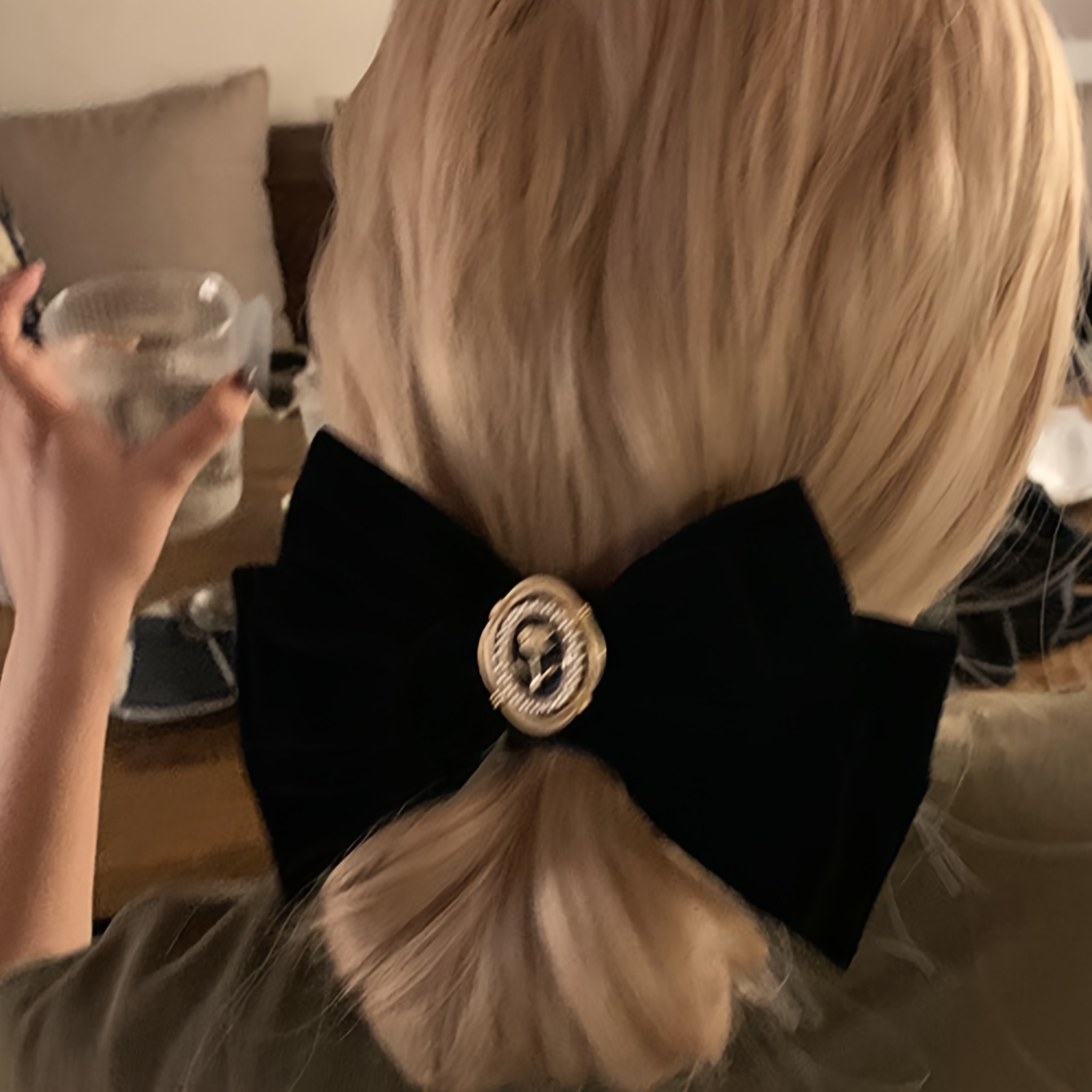 Elegant Velvet Bow Hair Tie wi - Hair Tie Velvet recension och pris