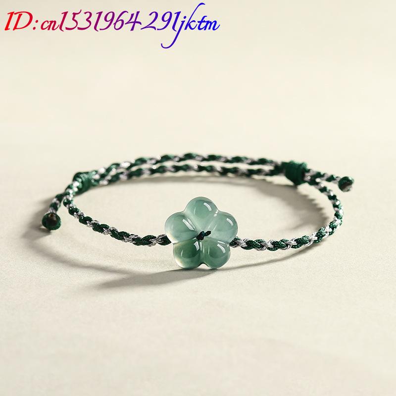 Burmese Jadeite Flower Bracele - Accessories Woman recension och pris