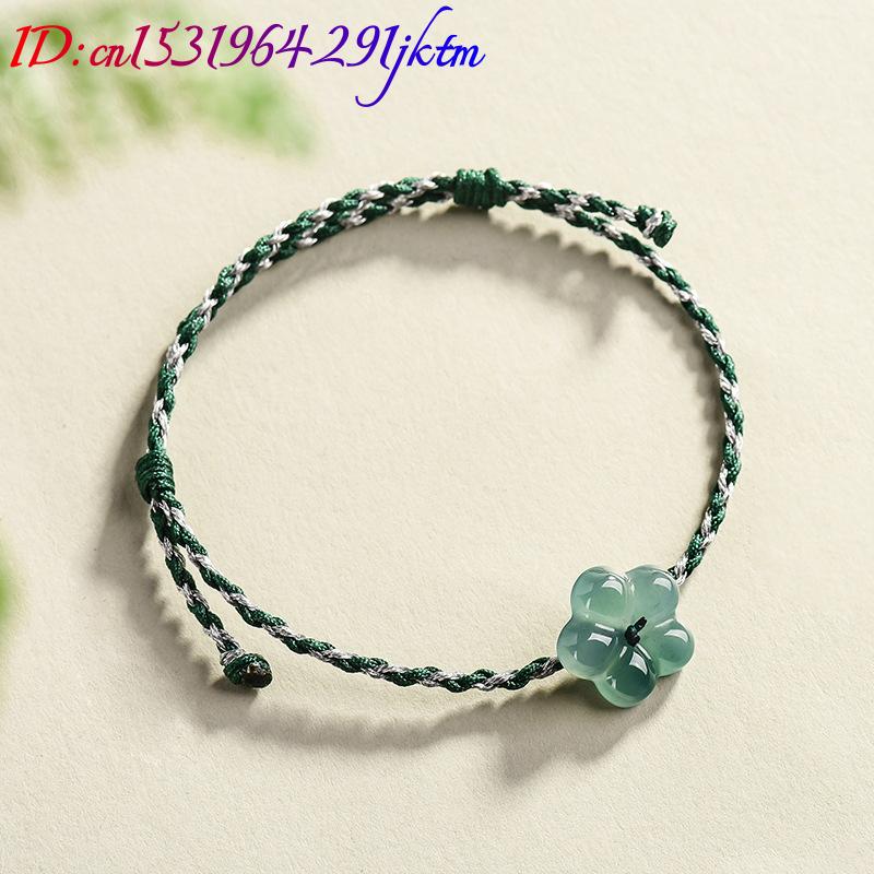 Burmese Jadeite Flower Bracele - Accessories Woman recension och pris