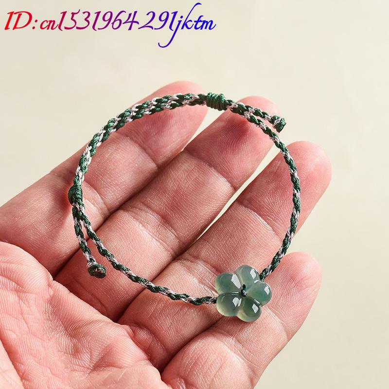 Burmese Jadeite Flower Bracele - Accessories Woman recension och pris