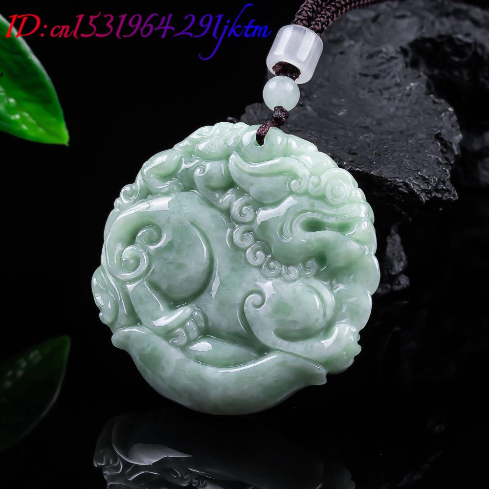 Natural Myanmar Jadeite Pixiu  - Accessories Woman recension och pris