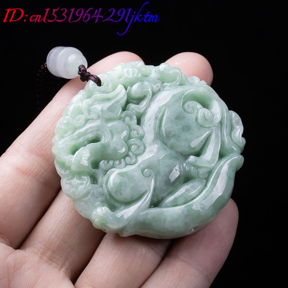 Natural Myanmar Jadeite Pixiu  - Accessories Woman recension och pris