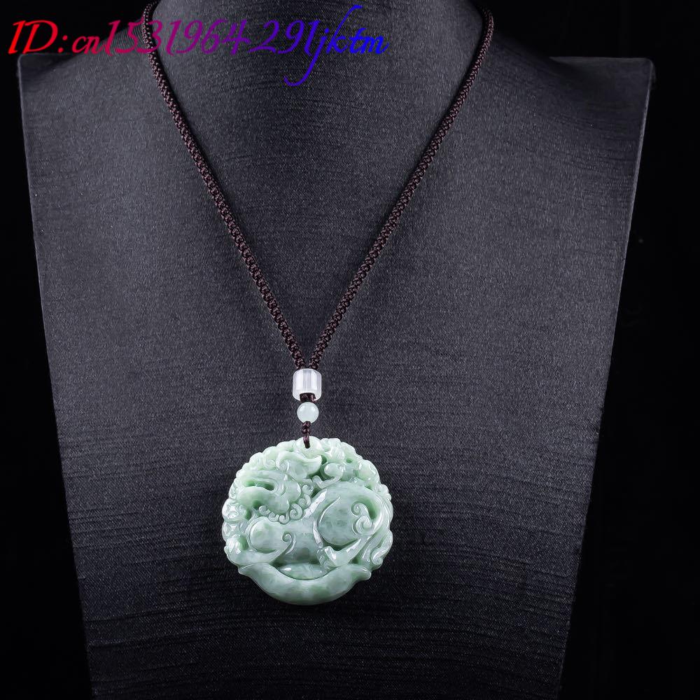 Natural Myanmar Jadeite Pixiu  - Accessories Woman recension och pris