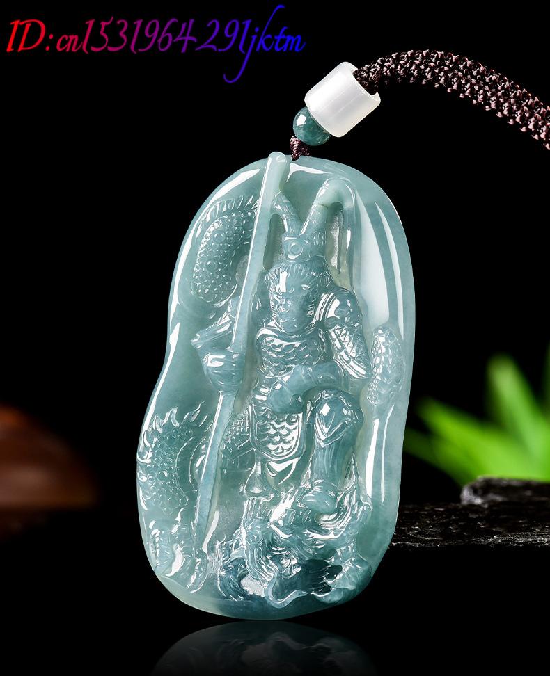 Burmese Jadeite Monkey King Pe - Accessories Woman recension och pris